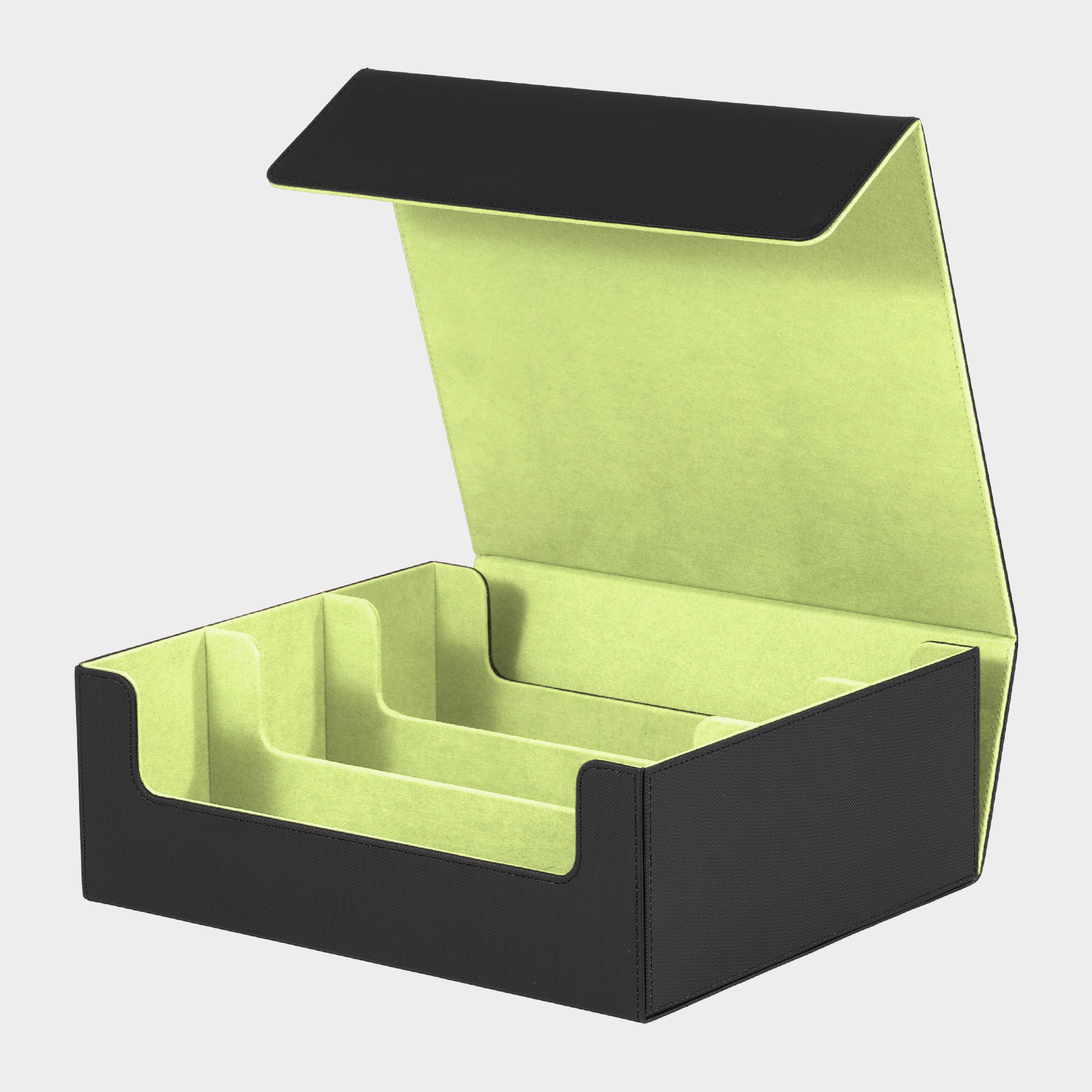 검정색 밝은 녹색