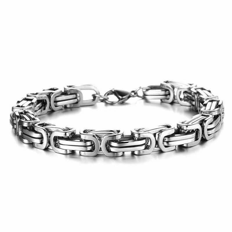 Imperial Bracelet For Men High-end Cuban Chain Titanium Steel_voghion.com