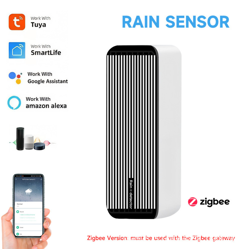 Tuya WiFi/ZigBee 雨検出センシング リアルタイムデータ収集 降雨検出 携帯電話リモート検出|undefined