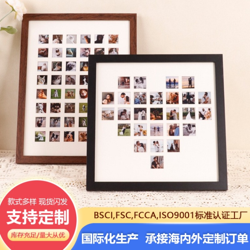 Hollow Three-Dimensional Photo Frame Square Photo Frame DIY Photo Frame Table Four-Square Grids Nine-Square Grids Photo Frame Oil Pastel Photo Frame Hollow Three-Dimensional Photo Frame Square Photo Frame DIY Photo Frame Table Four-Square Grids Nine-Square Grids Photo Frame Oil Pastel Photo Frame