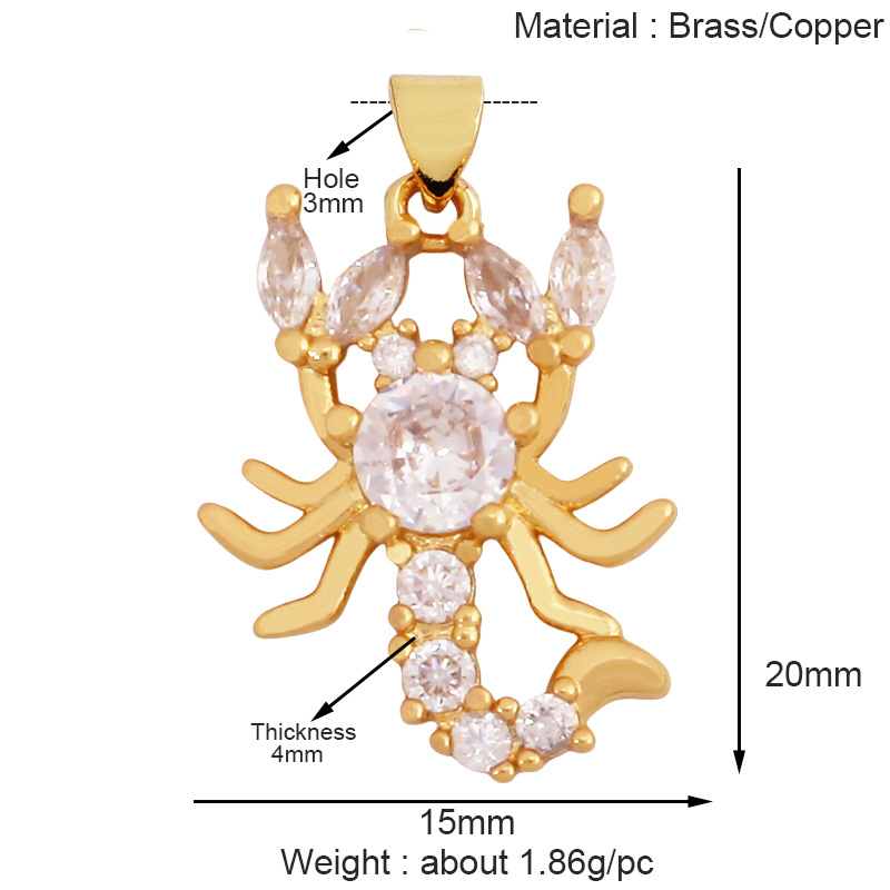 3g Weight Pendant Jewelry Making Type 11*28mm Jewelry Making Size DIY Ornament Accessories Classification 1 Piece Quantity Copper Material Conch, Dolphin, Hippocampus, Fish Pattern All Seasons Season Polished Finish Plating Design Elegant, Sweet Style 1 Piece 11*28mm Copper Conch Dolphin Hippocampus Polished Pendant DIY Ornament Accessories 19