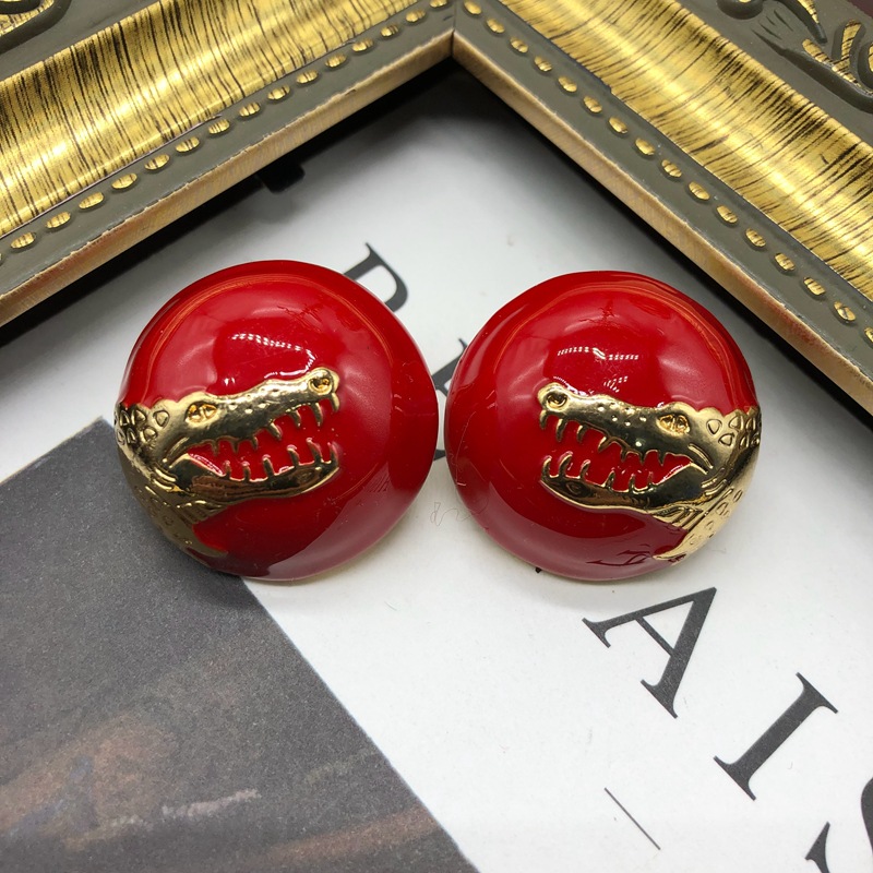 16g Weight Ear Studs Classification 1 Pair Quantity Daily Occasion Alloy Material 1 Pair Cute Animal Alloy Plating Women's Ear Studs