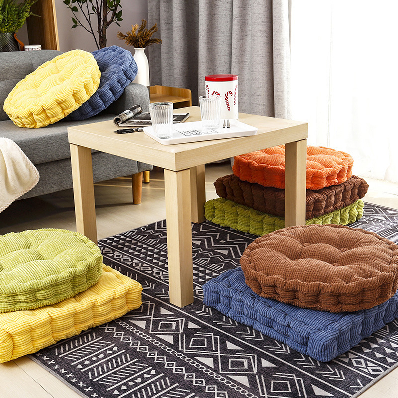 Cross-border Foreign Trade Three-dimensional Corn Grain Thickened Handmade Cushion Living Room Dining Room Office Student Dormitory Cushion Home