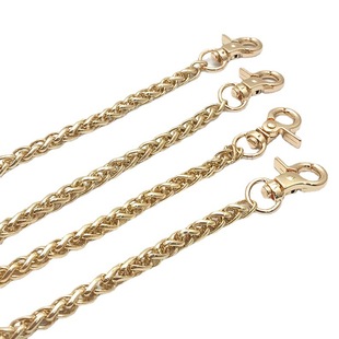 Factory wholesale clothing luggage hardware lantern chain metal DIY women's bag with chain iron chain shoulder strap decoration