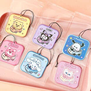 New Sanrio Fragrance Film Car Aromatherapy Film Hanging Pendant Perfume Film High-end Car Fragrance Card Indoor Fragrance Wholesale