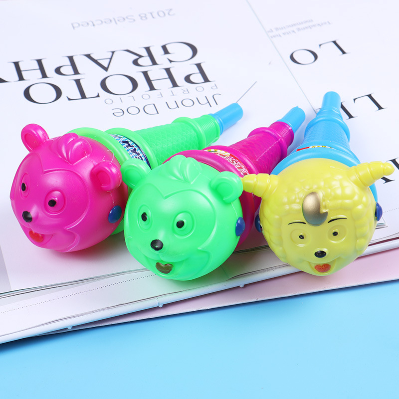 Helado dragón soplando juguete helado animal dragón soplando truco divertido niños Venta caliente puesto al por mayor