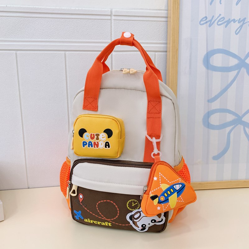 2025 venta transfronteriza mochila de jardín de infantes caricatura mochila de hombro para niños preescolares mochila ligera