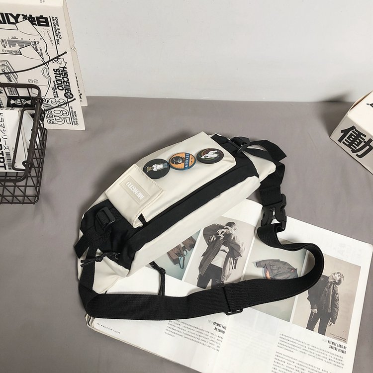 Small Nylon Letter Streetwear Square Zipper Crossbody Bag display picture 64