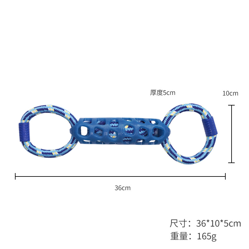파란색 이중 반지