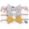 3pcs Baby Headband Cute Bow Girl Head Bands Turban Newborn F