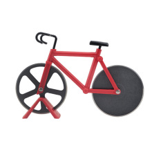 自行车披萨切 单车披萨滚轮刀切刀比萨介饼轮 不锈钢披萨切割轮