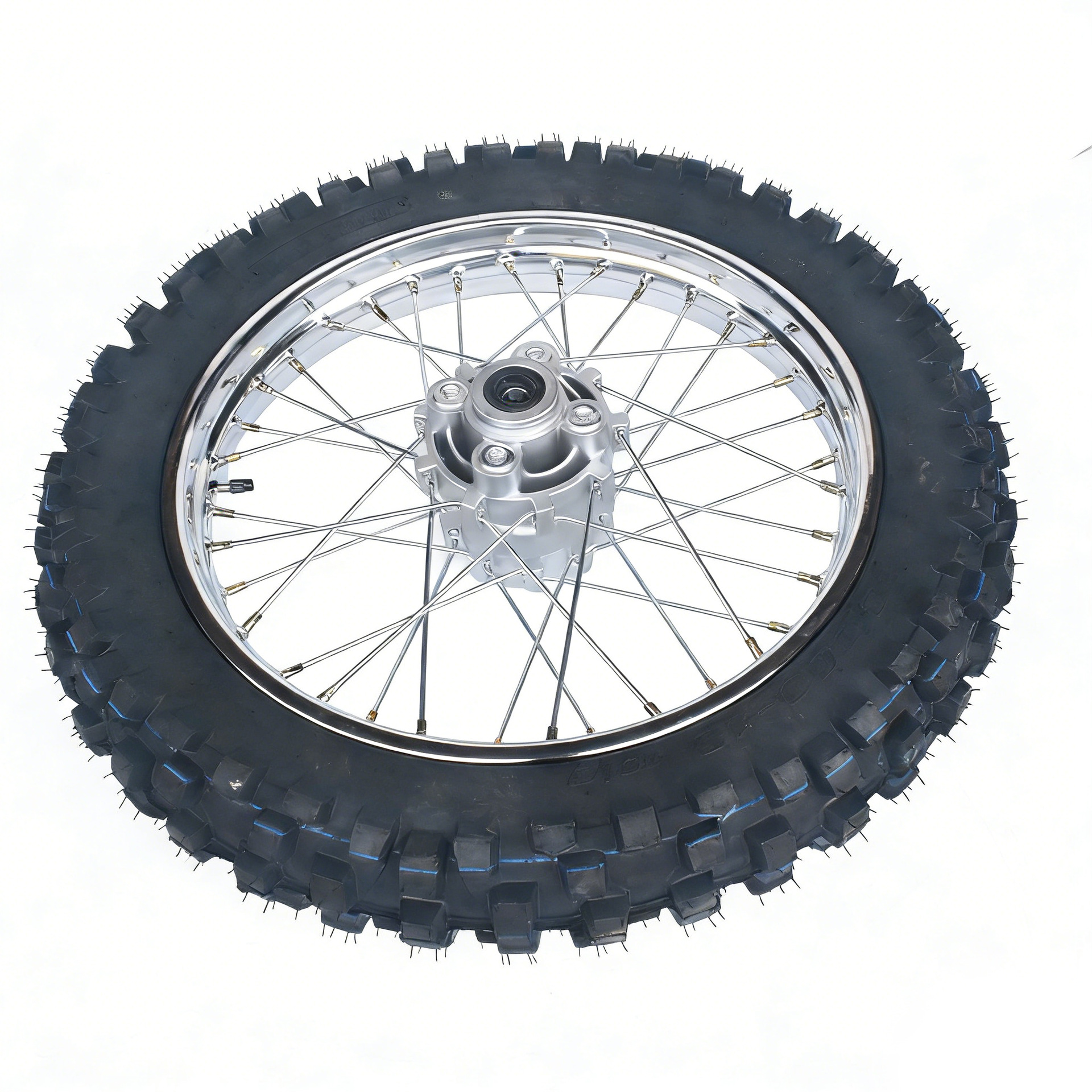 Cqr Off-Road Motorcycle Front Wheel 80/100-19 Rear Wheel 110/90-16 Wheel Hub Wheel Rim Large Tooth Tire Assembly