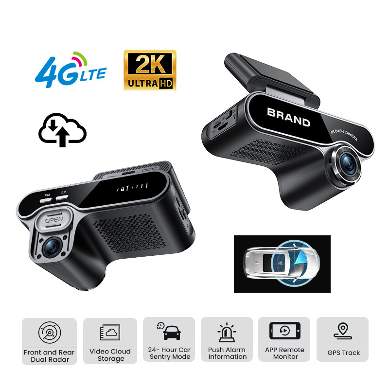 4g Dash Cam, 5g Remote Real-Time Video Cloud Dash Cam, Real-Time Video Viewing and 24-Hour Monitoring 4g Dash Cam, 5g Remote Real-Time Video Cloud Dash Cam, Real-Time Video Viewing and 24-Hour Monitoring