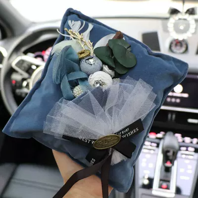 Bamboo Charcoal Bag Car Fragrance Aktiv kömürlü qoxu uducular - blue-morandi