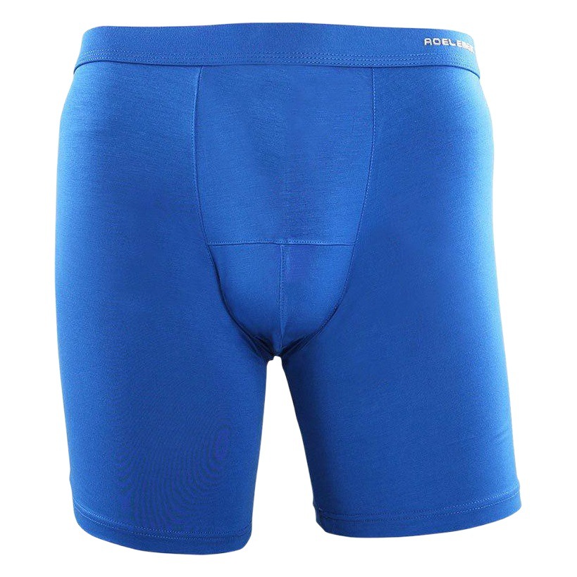 Elemento olímpico apretado ropa interior deportiva alargada pierna resistente al desgaste boxeadores transpirables de los hombres más tamaño pantalones cortos transpirables