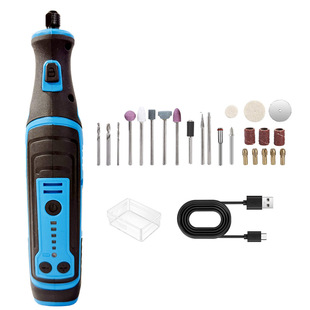 Cross-border new 5-speed micro electric drill wireless charging mini electric grinding engraving polishing 8V hand-made