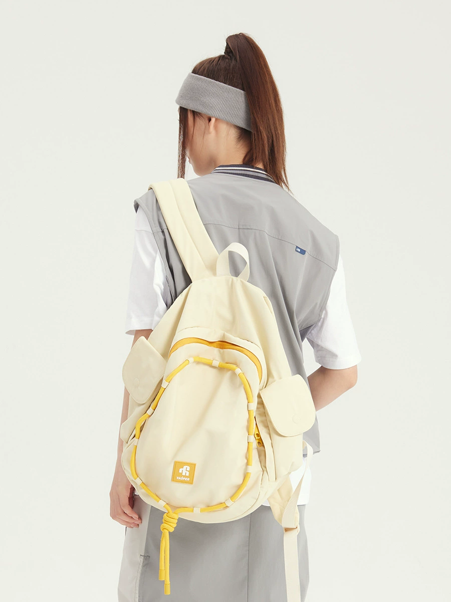 VAOPER брендовый нишевый повседневный рюкзак с гусиным яйцом, женский простой универсальный рюкзак большой емкости, мужской школьный рюкзак для студентов колледжа