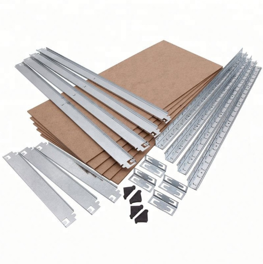 Estante de almacenamiento de artículos diversos Estante galvanizado para el hogar Estante de metal multiusos Estante de exhibición multicapa para supermercado