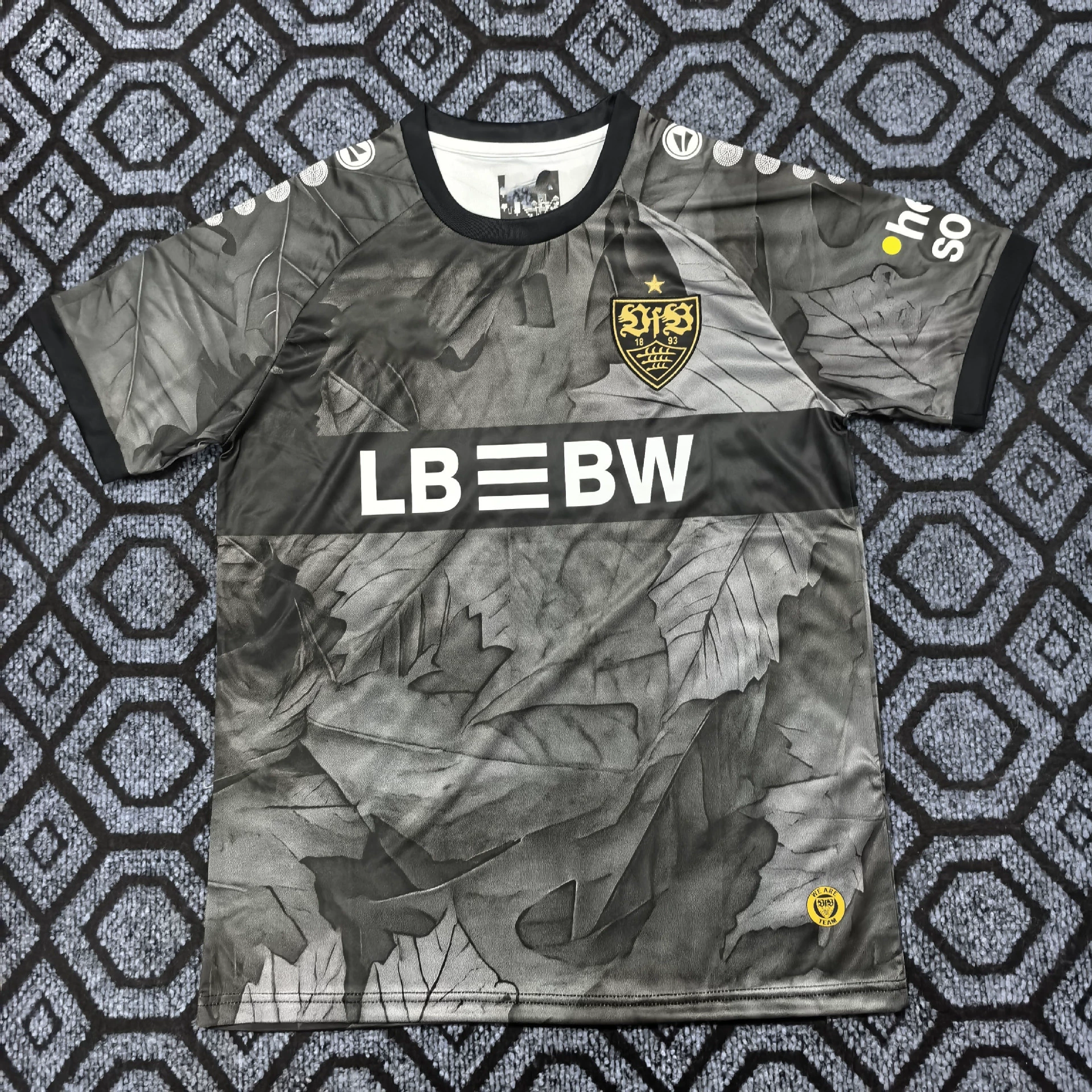 25-26 Club's new football uniform Barcelona Juventus Oasis ко-брендированная футболка с коротким рукавом джерси популярность