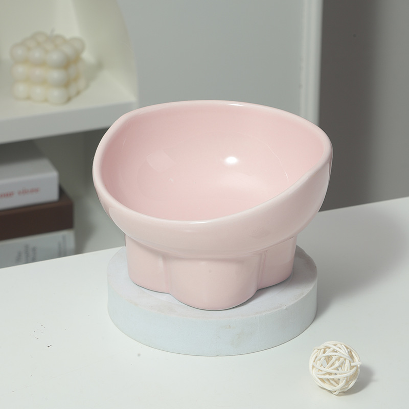 큰 핑크 잉곳 그릇