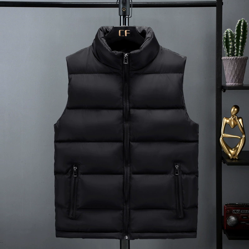 Мужская демисезонная трендовая жилетка, тёплый пуховик для отдыха