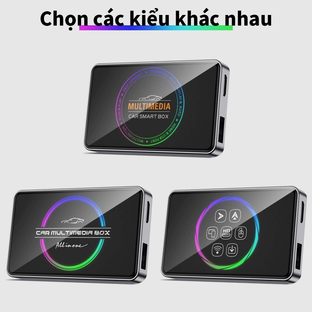 Беспроводной проектор CarPlay превращает ваш автомобиль в развлекательный экран за считанные секунды, поддерживает воспроизведение игр, видео, телевидения, AI BOX.