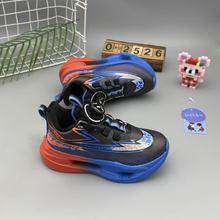 男童加绒棉鞋2025秋冬季新款二棉鞋皮面防水中大童儿童运动纽扣鞋