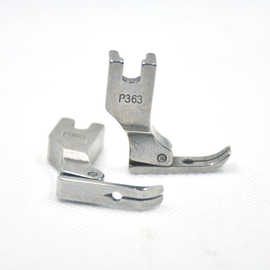 P363平车牙签压脚 工业电动缝纫机配件 平车全钢P363装拉链小压脚