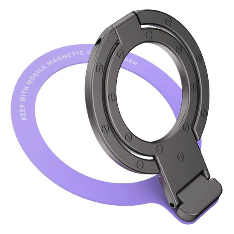 Подходит для Apple Ring MagSafe Магнитная Задняя палка для мобильного телефона Настольный складной кронштейн ультратонкий Магнитный Невидимый кронштейн