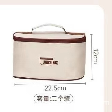 caja de almuerzo de aislamiento térmico de acero inoxidable horno de microondas calefacción portátil de gran capacidad multicapa de oficina doméstica estudiante caja de almuerzo