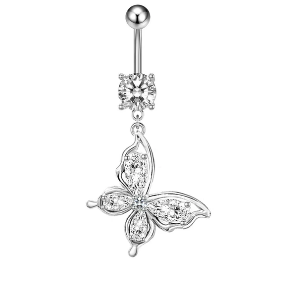 Silver-Butterfly-White
