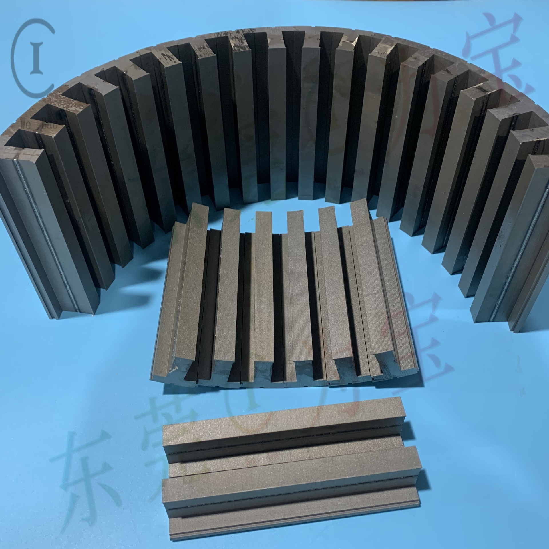 大尺寸拼齿铁芯打样分瓣铁芯打样加工