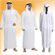 万圣节成人男款cosplay演出服中东迪拜阿拉伯王子国王衣服酋长渊