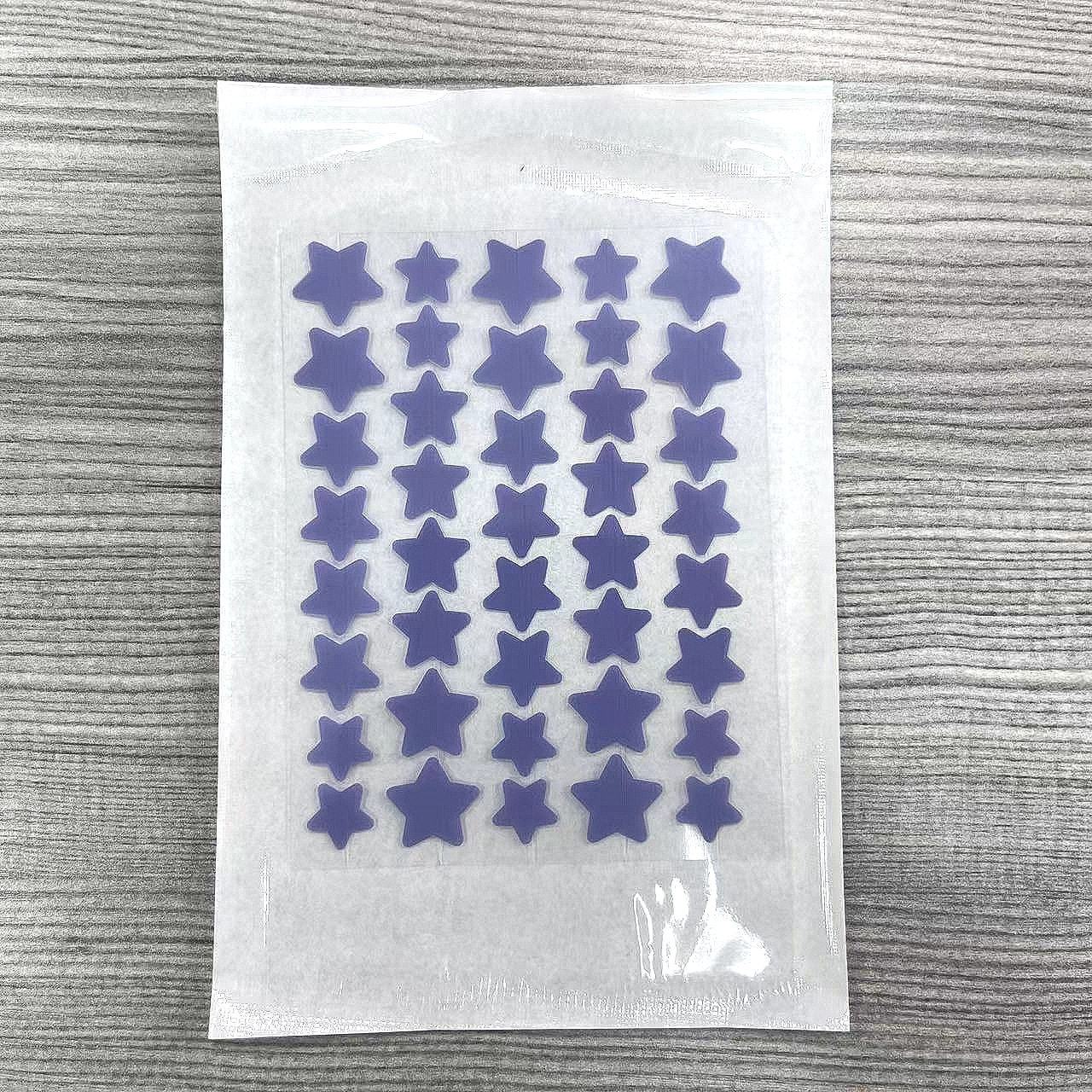PE-40 보라색 별(개별 포장)