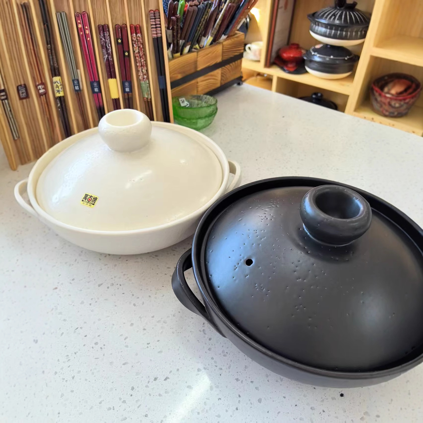 日本进口万古烧家用煲粥炖锅日式煲仔饭锅煲汤耐高温土锅砂锅烤盘