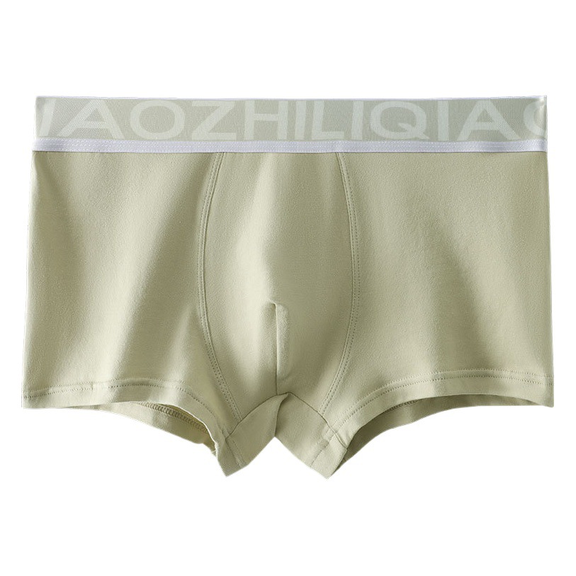 Ropa interior de los hombres algodón bóxer shorts deportes transpirable juventud Boxer shorts cabeza niños ropa interior verano