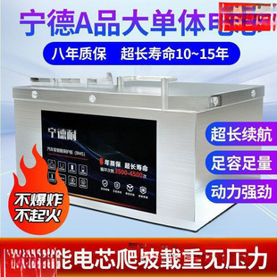 Electric Vehicle Lithium Battery Lithium Iron Phosphate and Other Two-Wheel and Three-Wheel Takeaway Express Large Single Lithium Battery