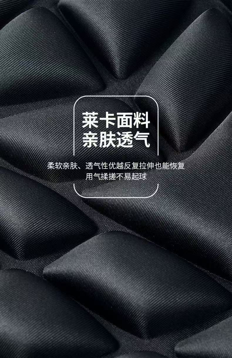 Electric vehicle horn-shaped seat cushion, electric motorcycle 3D shock-absorbing seat cover, heat-insulating and sun-proof, suitable for all seasons and long-distance riding
