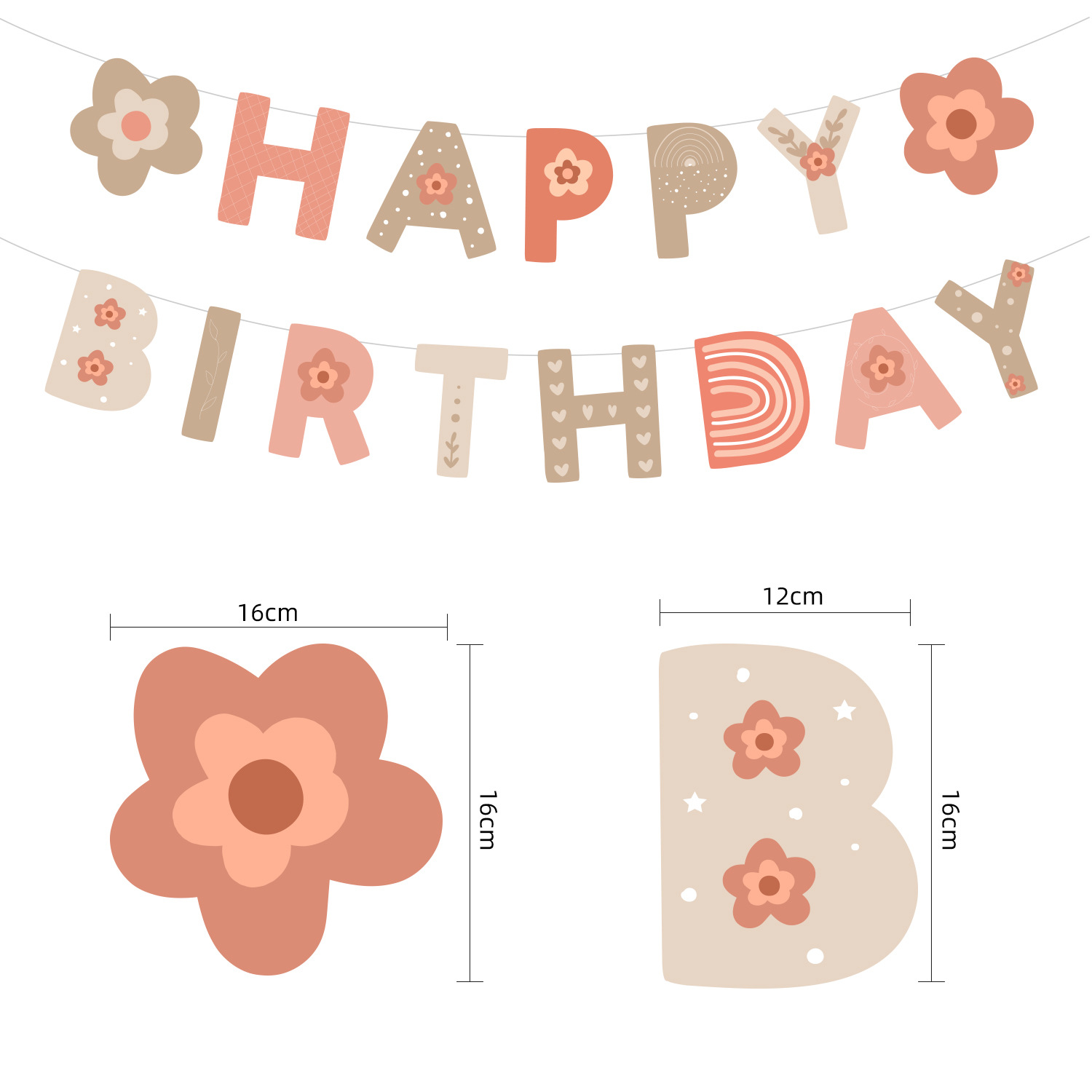 Tema de dibujos animados fiesta cumpleaños tirar de la bandera vehículo de ingeniería feliz birthday cumpleaños dinosaurio camión de bomberos banner