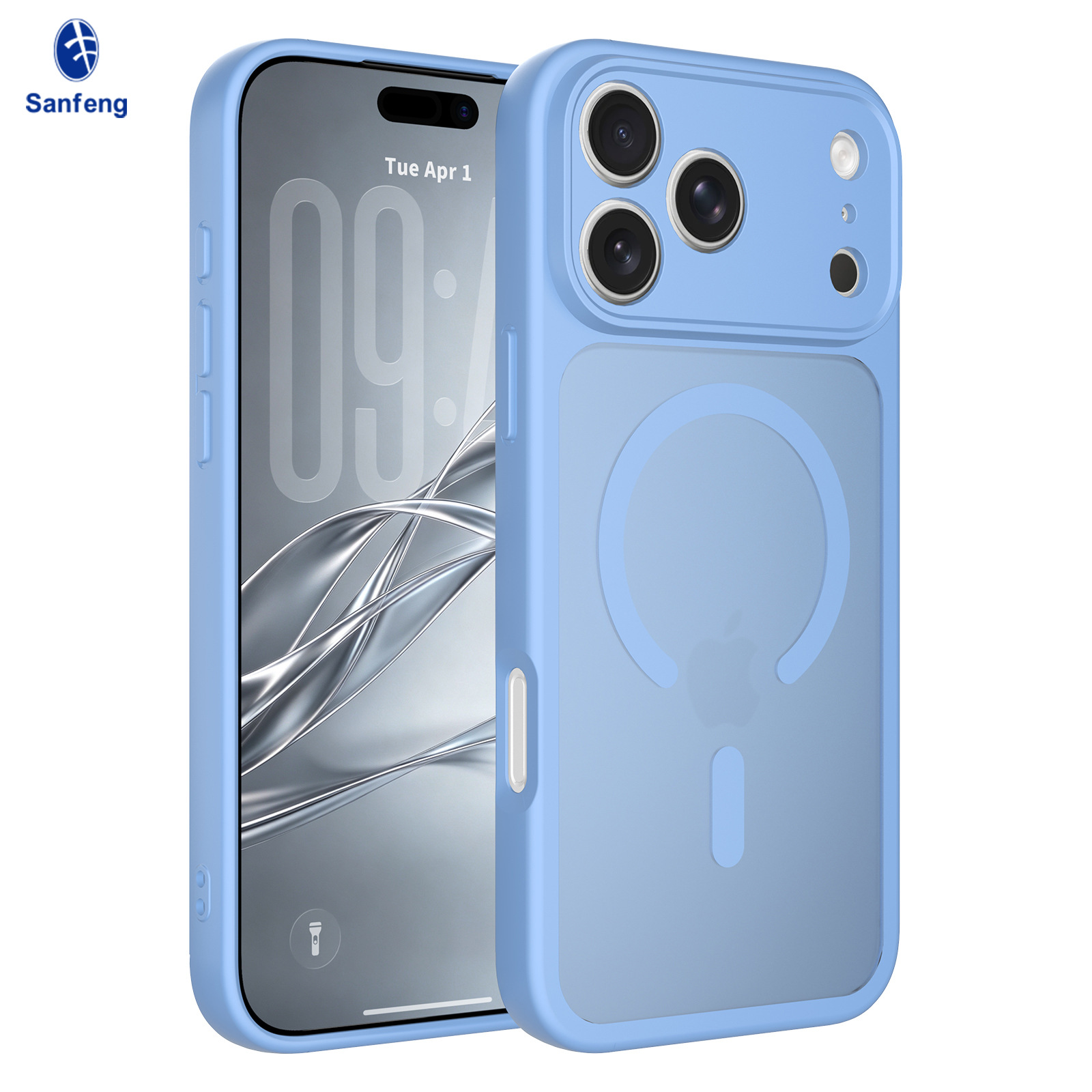 Cross - Border adecuado para iPhone 18promax carcasa de teléfono móvil, lente magnética sensible a la piel, paquete completo de protección Apple 17