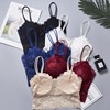 Lace tube top, straps, bra top, top with cups, teen girl bra, beautiful back, worn on the shoulder