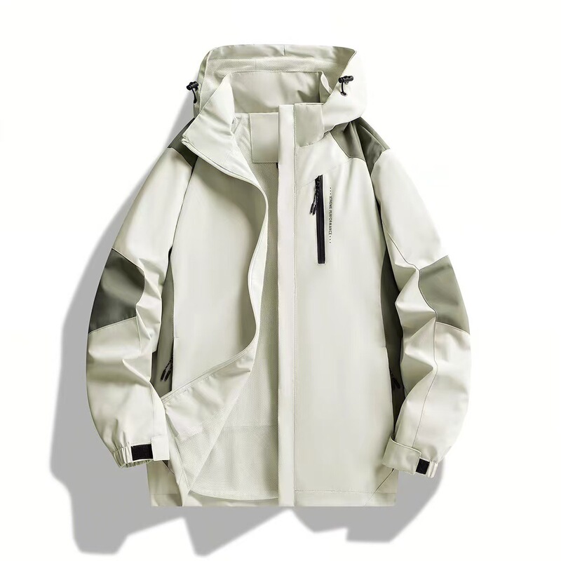 Jackets for Men and Women, New Spring & Fall Single-Layer Trendyy Outdoor Mountaineering Fashion Jackets, Versatile Soft Shell Couple Wear