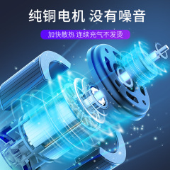 Cross-border intelligent multi-functional car tire inflator electric tire pump portable tire inflator