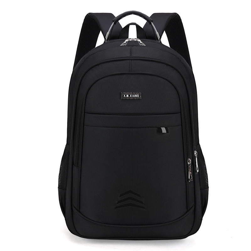 Men's Solid Color Oxford Cloth Zipper Fashion Backpack School Backpack display picture 3