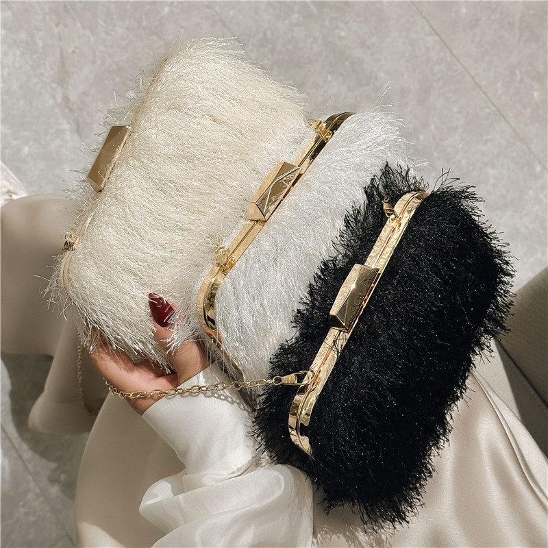 borsa da sera con temperamento borsa monospalla borsa da donna borsa in acrilico stile celebrità borsa per cosmetici_voghion.com