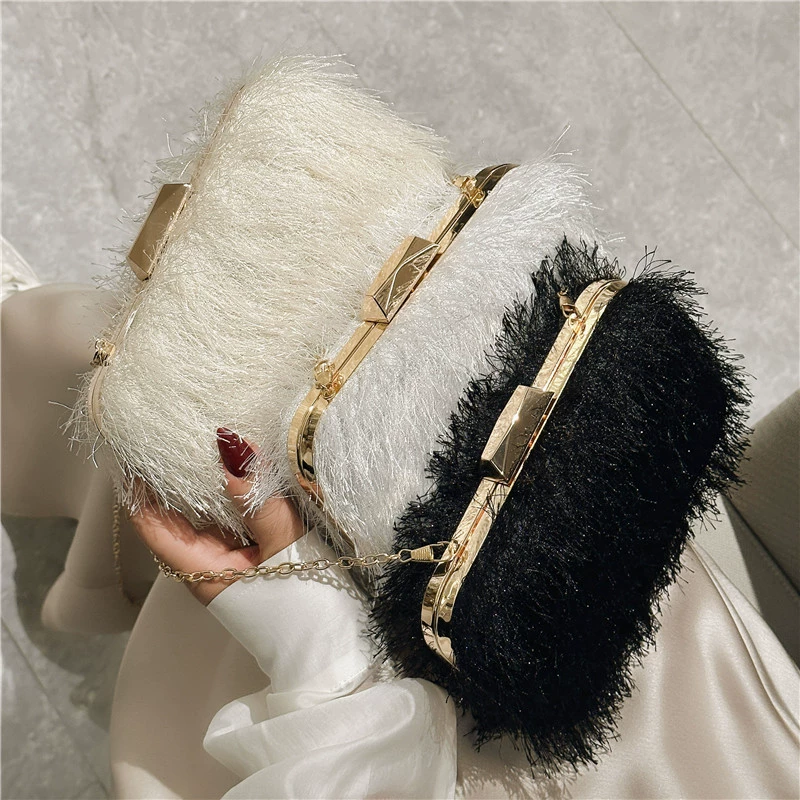 2025 new cross-border temperament dinner bag one shoulder hand hold ladies bag acrylic bag celebrity style makeup box bag