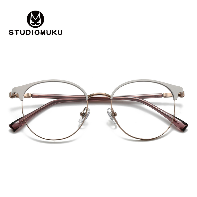 STUDIOMUKU gafas de madera cool cómo obtener un temperamento literario en un segundo marco de gafas marco de gafas de miopía