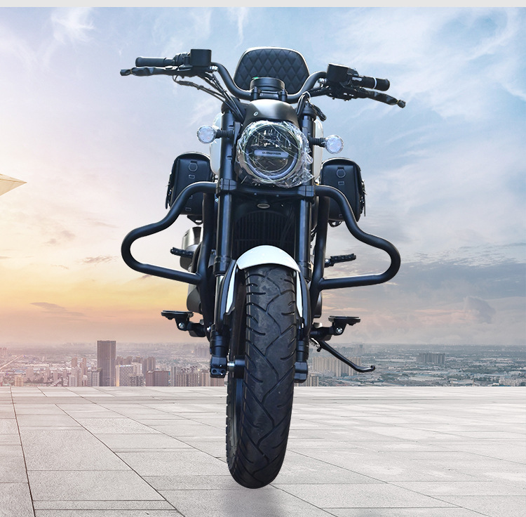 Suitable for Qianjiang Flash 250V crash bars, anti-fall bumpers, and rear rack side bag protection modification