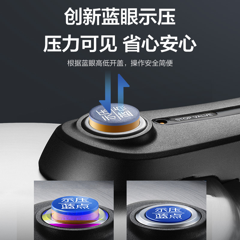 苏泊尔高压锅家用燃气电磁炉适用密封圈304不锈钢压力锅小型防爆|undefined