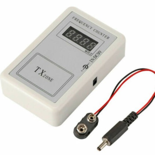 遥控测频器手持频率无线遥控频率测试仪车库门卷帘门遥控器频率计